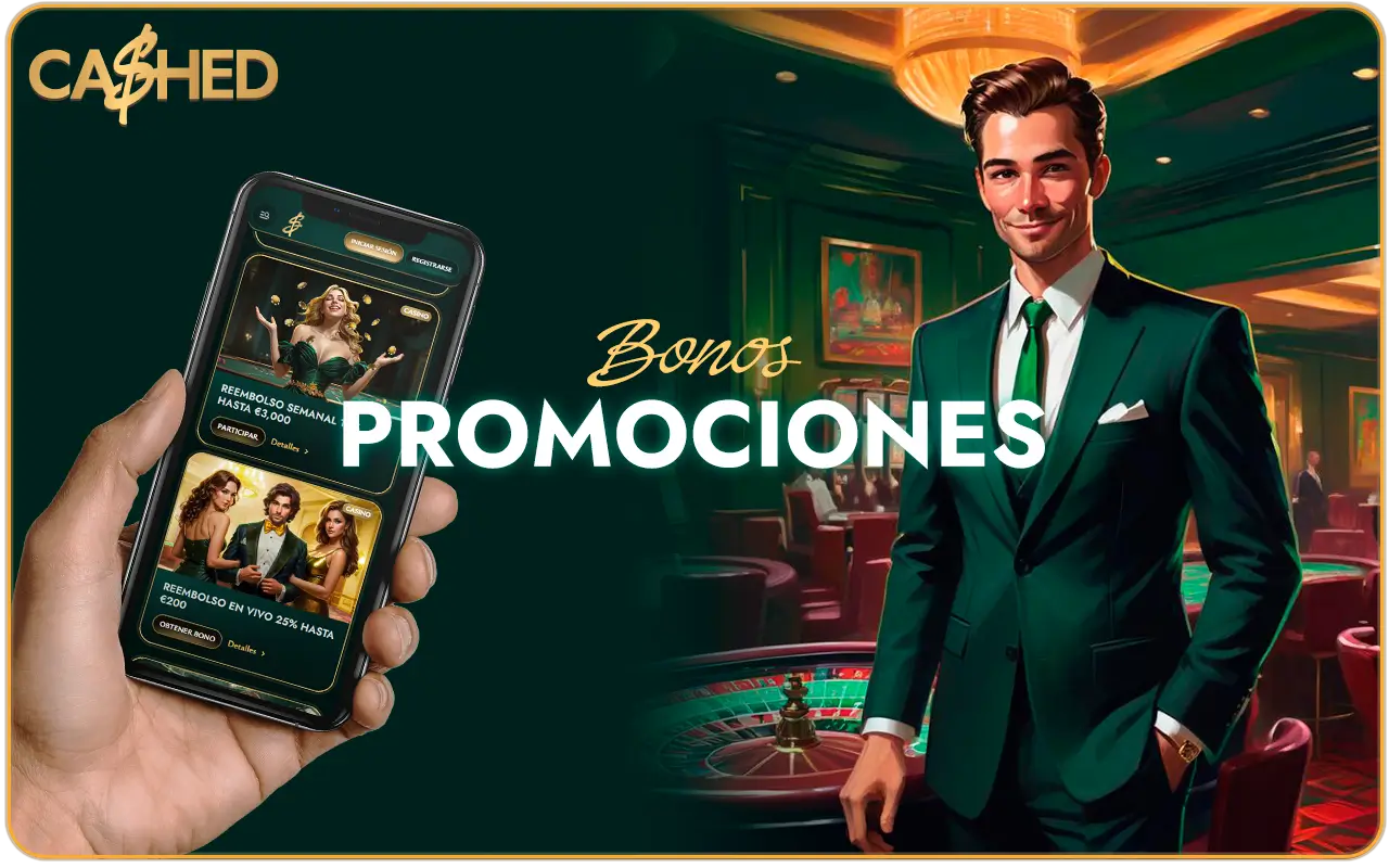 Cashed casino promotions and bonuses